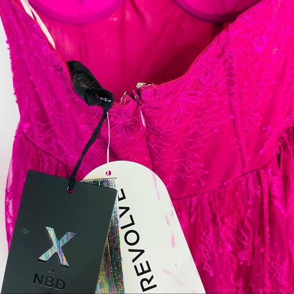 Revolve X NBD Britney Lace Midi Dress - Picture 6 of 8